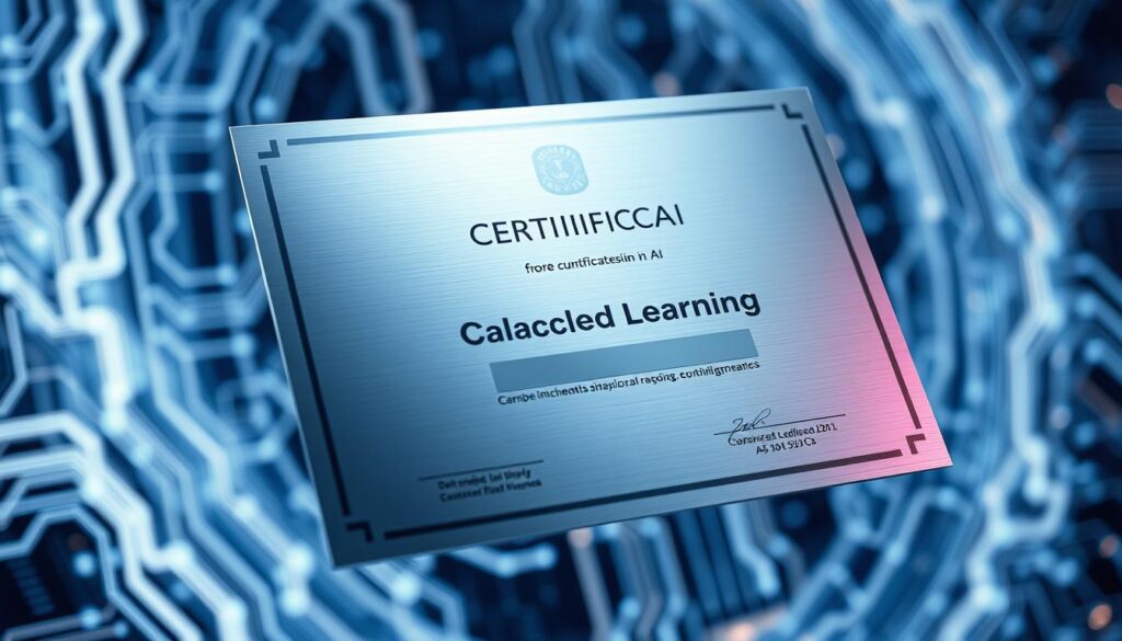 AI and machine learning certification